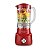 Liquidificador Britânia 2,5L Diamante 1050W Vermelho - 127V - Imagem 4