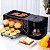Máquina Café da Manhã 3 em 1 TBS Forno Cafeteira Grill 127V - Imagem 9