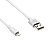 Cabo Lightning Multilaser 2m WI456 Branco - Imagem 3