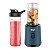 Liquidificador Personal Blender RAF 2 Copos 600ml Azul 220V - Imagem 1