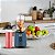 Liquidificador Personal Blender RAF 2 Copos 600ml Azul 220V - Imagem 3