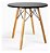 Mesa Redonda Eiffel De Jantar 70cm + 2 Cadeira Eiffel Eames - Imagem 4