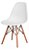 Mesa Redonda Eiffel De Jantar 70cm + 2 Cadeira Eiffel Eames - Imagem 1
