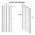 Porta Sanfonada Pvc Multilit 2,10cmx0,84cm Diversas Cores - Imagem 10