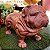 ESCULTURA CACHORRO BULDOGUE FERRO FUNDIDO - Imagem 2