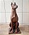 CACHORRO DOBERMANN ESCULTURA FERRO FUNDIDO - Imagem 3