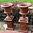 CONJUNTO BRASILIA KIT JARDIM CHAFARIZ VASO BASE FERRO - Imagem 6