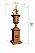 CONJUNTO BRASILIA KIT JARDIM CHAFARIZ VASO BASE FERRO - Imagem 3