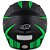 Capacete Moto Ebf Spark New Spark Flash Verde/Preto Fosco 58 - Imagem 5