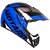 Capacete Moto Ebf Super Motard Iron Azul/Preto 58 - Imagem 1