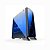 GABINETE GAMER BG-007 BLUECASE - USB 3.0 + 3 Cooler Ring Azul - Imagem 1