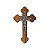 CRUCIFIXO MAD MOLD PAREDE 12CM C/SAO BENTO ONIX - Toque o Céu - Imagem 1