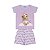 Pijama feminino estampa que brilha no escuro - BICHO BAGUNÇA - Imagem 2