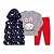 CONJUNTO FEMININO 3 PEÇAS - BICHO BAGUNÇA - Imagem 1