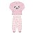 PIJAMA  FEMININO ESTAMPA BRILHA NO ESCURO - BICHO BAGUNÇA - Imagem 1