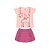 Conjunto feminino girafa em cotton e moletinho flamê - BICHO BAGUNÇA - Imagem 3