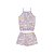 Conjunto feminino em cotton todo estampado - BICHO BAGUNÇA - Imagem 3