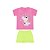 Pijama feminino estampa brilha no escuro - BICHO BAGUNÇA - Imagem 3