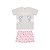 Pijama feminino estampa brilha no escuro - BICHO BAGUNÇA - Imagem 3