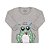 CAMISA MASCULINA DE MEIA MALHA COM APLIQUE INTERATIVO - BICHO BAGUNÇA - Imagem 2