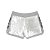 SHORTS EM MOLETINHO FLAME C/ TECIDO FOIL - BICHO BAGUNÇA - Imagem 1