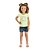BLUSA EM MEIA MALHA NEON C/ STRASS - BICHO BAGUNÇA - Imagem 1