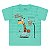 CAMISETA DE MEIA MALHA COM PUFF NA ESTAMPA - BICHO BAGUNÇA - Imagem 3