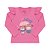 BLUSA EM COTTON COM BABADO NA MANGA - BICHO BAGUNÇA - Imagem 1