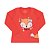 BLUSA EM COTTON COM GLITTER NA ESTAMPA - BICHO BAGUNÇA - Imagem 1