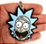 Chaveiro Emborrachado Rosto Rick - Imagem 1