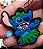 Chaveiro Emborrachado Stitch Havaí - Imagem 1