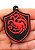 Chaveiro Emborrachado Casa Targaryen - Imagem 1