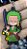 Chaveiro Emborrachado One Piece Zoro - Imagem 1