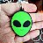 Chaveiro Emborrachado Alien ET - Imagem 1