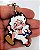 Chaveiro Emborrachado One Piece Luffy Gear 5 - Imagem 1
