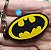 Chaveiro Emborrachado Símbolo batman - Imagem 1