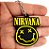 Chaveiro Emborrachado Nirvana - Imagem 1