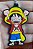 Chaveiro Emborrachado One Piece Luffy X - Imagem 1