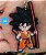 Chaveiro Emborrachado Dragon Ball Z Goku Bastão - Imagem 1