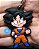 Chaveiro Emborrachado Dragon Ball Z Goku - Imagem 1