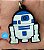 Chaveiro Emborrachado Star Wars R2-D2 - Imagem 1
