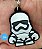 Chaveiro Emborrachado Star Wars Storm Trooper - Imagem 1