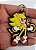 Chaveiro Emborrachado Sonic Dourado - Imagem 1