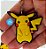 Chaveiro Emborrachado Pokemon Pikachu - Imagem 1