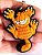 Chaveiro Emborrachado Garfield - Imagem 1