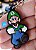 Chaveiro Emborrachado Mario Luigi - Imagem 1