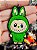 Chaveiro Emborrachado Labubu Verde - Imagem 1