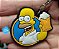 Chaveiro Emborrachado Simpsons Homer - Imagem 1