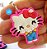 Chaveiro Emborrachado Hello Kitty - Imagem 1