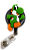 Porta Crachá Retrátil com Aplique Yoshi - Imagem 1